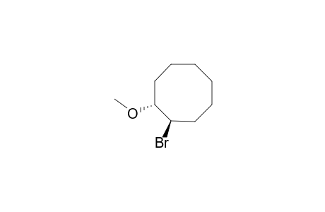 Cyclooctane, 1-bromo-2-methoxy-, trans-