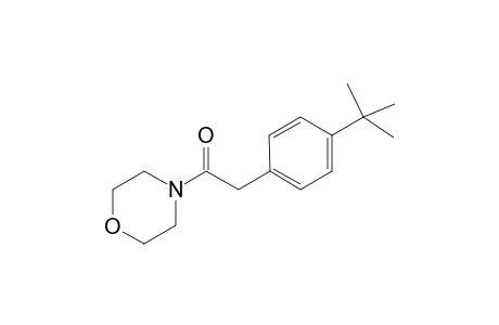 .alpha.-(4-t-Butylphenyl)acetylmorpholinamide