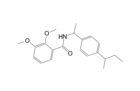 N-[1-(4-sec-butylphenyl)ethyl]-2,3-dimethoxybenzamide