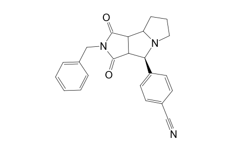 4-( 2'-Benzyl-1',3'-dioxo-perhydropyrrolo[3,4-a]pyrroizin-4'-yl)benzonitrile