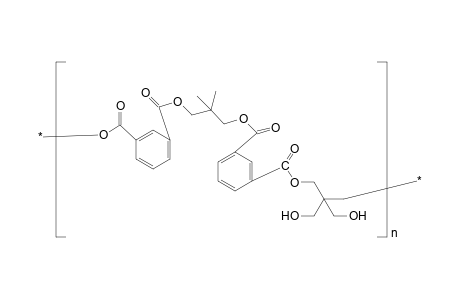 Isophthalic acid-neopentyl glycol-trimethylolpropane polyester