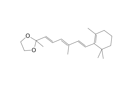 1,3-Dioxolane, 2-methyl-2-[4-methyl-6-(2,6,6-trimethyl-1-cyclohexen-1-yl)-1,3,5-hexa trienyl]-, (E,E,E)-