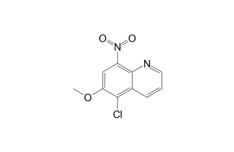 5-Chloro-6-methoxy-8-nitroquinoline