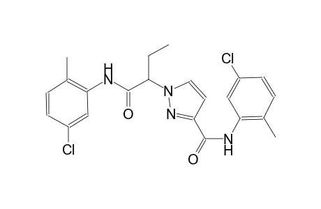 1H-pyrazole-1-acetamide, N-(5-chloro-2-methylphenyl)-3-[[(5-chloro-2-methylphenyl)amino]carbonyl]-alpha-ethyl-