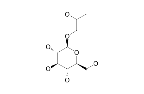 PROPANE-1,2-DIOL-1-O-BETA-D-GLUCOPYRANOSIDE
