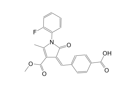 4-{(Z)-[1-(2-fluorophenyl)-4-(methoxycarbonyl)-5-methyl-2-oxo-1,2-dihydro-3H-pyrrol-3-ylidene]methyl}benzoic acid