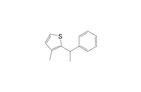 3-Methyl-2-(1-phenylethyl)-thiophene