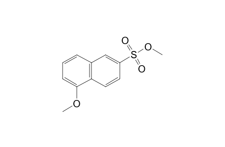 2-Naphthalenesulfonic acid, 5-methoxy-, methyl ester