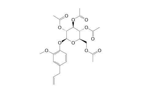 2-METHOXY-4-(2-PROPENYL)-PHENYL-(2,3,4,6-TETRAACETYL)-BETA-D-GLUCOPYRANOSIDE
