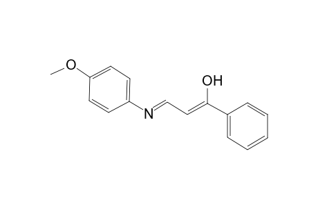 3-(4-Methoxy-phenylimino)-1-phenyl-propen-1-ol