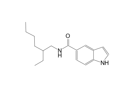 1H-indole-5-carboxamide, N-(2-ethylhexyl)-