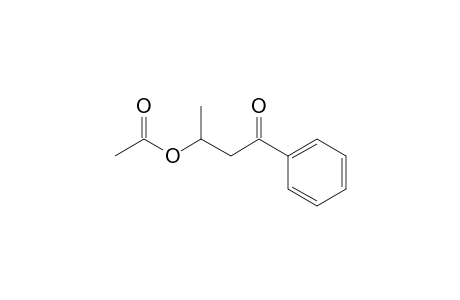 (1-methyl-3-oxo-3-phenyl-propyl) acetate