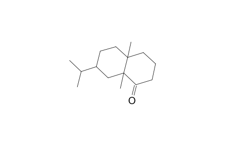 1(2H)-Naphthalenone, octahydro-4a,8a-dimethyl-7-(1-methylethyl)-, [4aR-(4a.alpha.,7.beta.,8a.alpha.)]-