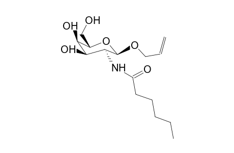 Allyl-2-deoxy-2-hexanoylamino-b-d-galactopyranoside