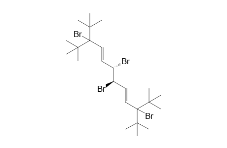 (4E,6S,7R,8E)-3,6,7,10-tetrabromo-3,10-ditert-butyl-2,2,11,11-tetramethyl-dodeca-4,8-diene