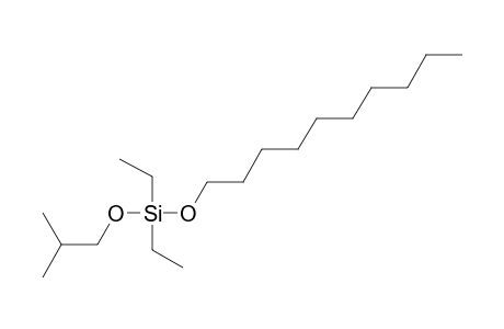 Silane, diethyldecyloxyisobutoxy-