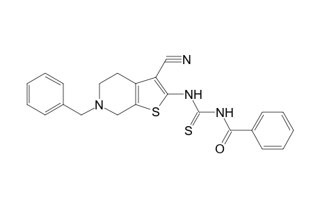 N-Benzoyl-N'-(6-benzyl-3-cyano-4,5,6,7-tetrahydrothieno[2,3-c]pyridin-2-yl)thiourea