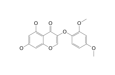 3-(2',4'-DIMETHOXYPHENOXY)-5,7-DIHYDROXY-CHROMEN-4-ONE