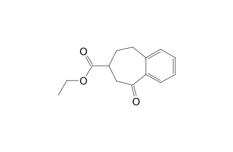 Ethyl 6,7,8,9-tetrahydrobenzocyclohepten-5-one-7-carboxylate
