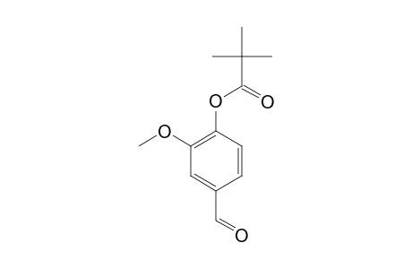4-FORMYL-2-METHOXYPHENYL-2,2-DIMETHYLPROPANOATE