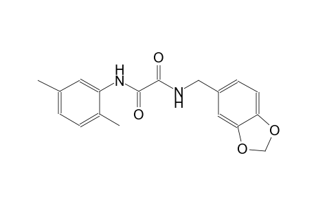 N~1~-(1,3-benzodioxol-5-ylmethyl)-N~2~-(2,5-dimethylphenyl)ethanediamide