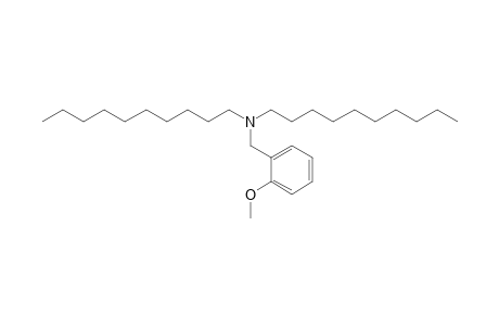 2-Methoxybenzylamine, N,N-didecyl-