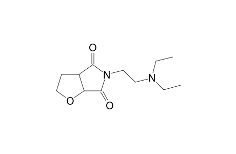 5-(2-Diethylaminoethyl)-2,3,3a,6a-tetrahydrofuro[2,3-c]pyrrole-4,6(5H)-dione