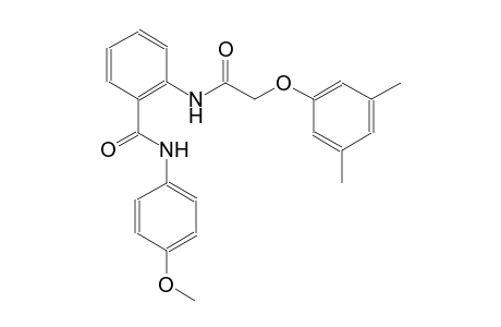 2-{[(3,5-dimethylphenoxy)acetyl]amino}-N-(4-methoxyphenyl)benzamide