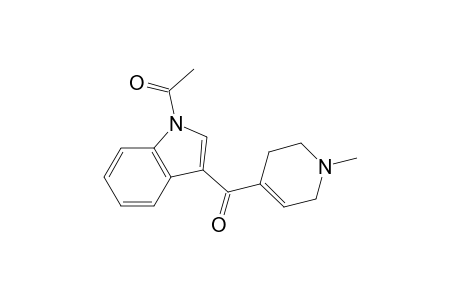 1H-Indole, 1-acetyl-3-[(1,2,3,6-tetrahydro-1-methyl-4-pyridinyl)carbonyl]-