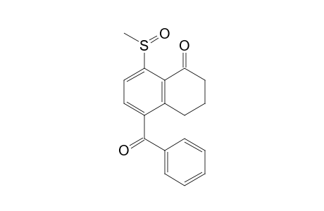 5-Benzoyl-8-methylsulfinyl-3,4-dihydro-2H-naphthalen-1-one