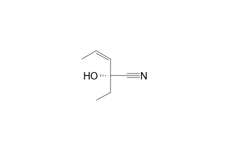 (R)-2-Hydroxy-2-ethyl-3-pentenonitrile