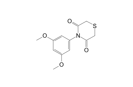 4-(3,5-dimethoxyphenyl)-3,5-thiomorpholinedione
