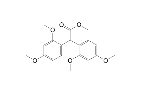 bis(2,4-dimethoxyphenyl)acetic acid, methyl ester