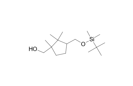 3-{[(t-Butyl)dimethylsilyloxy]methyl}-1,2,2-trimethylcyclopentane-1-methanol