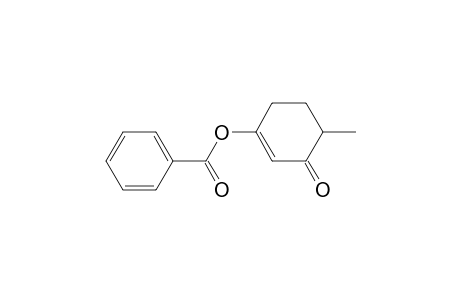 2-Cyclohexen-1-one, 3-(benzoyloxy)-6-methyl-
