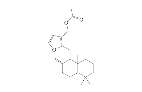 (+)-16-ACETOXY-12,15-EPOXYLABDA-8-(17),12,14-TRIENE