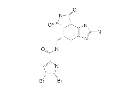 RAC-4,5-DIBROMO-1H-PYRROLE-2-CARBOXYLIC-ACID-(2-AMINO-6,8-DIOXO-3,4,5,5A,6,7,8,8A-OCTAHYDRO-IMIDAZO-[4,5-E]-ISOINDOL-5-YLMETHYL)-AMIDE
