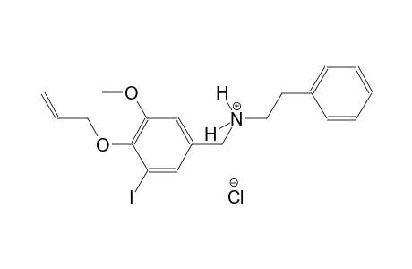 N-[4-(allyloxy)-3-iodo-5-methoxybenzyl]-2-phenylethanaminium chloride