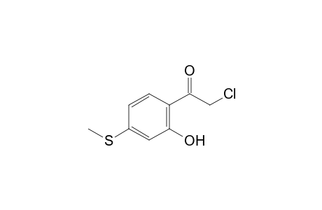 2-chloro-2'-hydroxy-4'-(methylthio)acetophenone