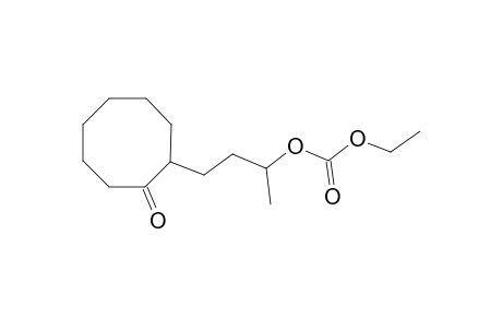 1-[3'-(ethoxycarbonyloxy)butyl]-2-oxocyclooctane