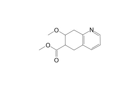 7-Methoxy-6-methoxycarbonyl-5,6,7,8-tetrahydro-1-benzazine