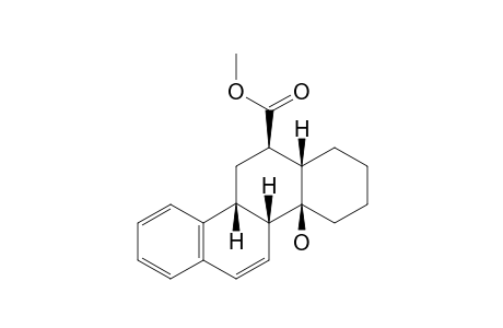 RAC-(4BR,6R,6AS,10AR,10BR)-METHYL-10A-HYDROXY-4B,5,6,6A,7,8,9,10,10A,10B-DECAHYDROBENZO-[A]-PHENANTHREN-6-CARBOXYLATE