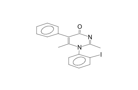 1-(2-iodophenyl)-2,6-dimethyl-5-phenyl-1,4-dihydropyrimidin-4-one