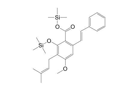 Cajaninstilbene acid, 2tms derivative