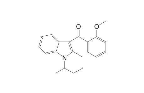 1-(But-2-yl)-2-methyl-3-(2-methoxybenzoyl)indole