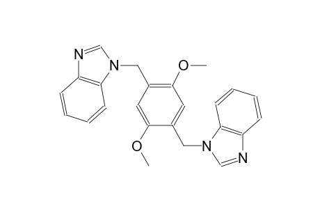 1-[4-(1H-benzimidazol-1-ylmethyl)-2,5-dimethoxybenzyl]-1H-benzimidazole