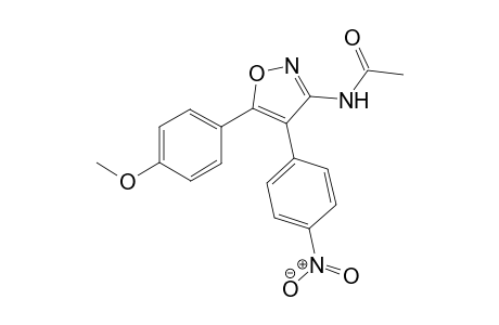 N-[5-(4-Methoxyphenyl)-4-(4-nitrophenyl)-3-isoxazolyl] acetamide