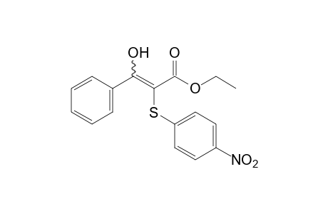 benzoyl[(p-nitrophenyl)thio]acetic acid, ethyl ester
