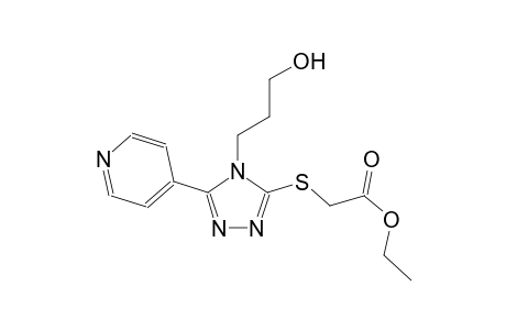 acetic acid, [[4-(3-hydroxypropyl)-5-(4-pyridinyl)-4H-1,2,4-triazol-3-yl]thio]-, ethyl ester