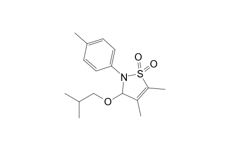 3-Isobutyloxy-2-(4-methylphenyl)-4,5-dimethyl-2,3-dihydroisothiazole 1,1-dioxide